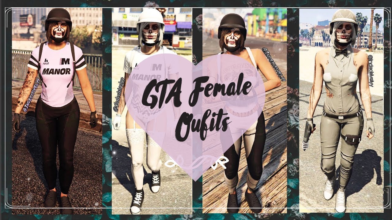 GTA ONLINE | CUTE FEMALE COMPONENT OUTFITS !