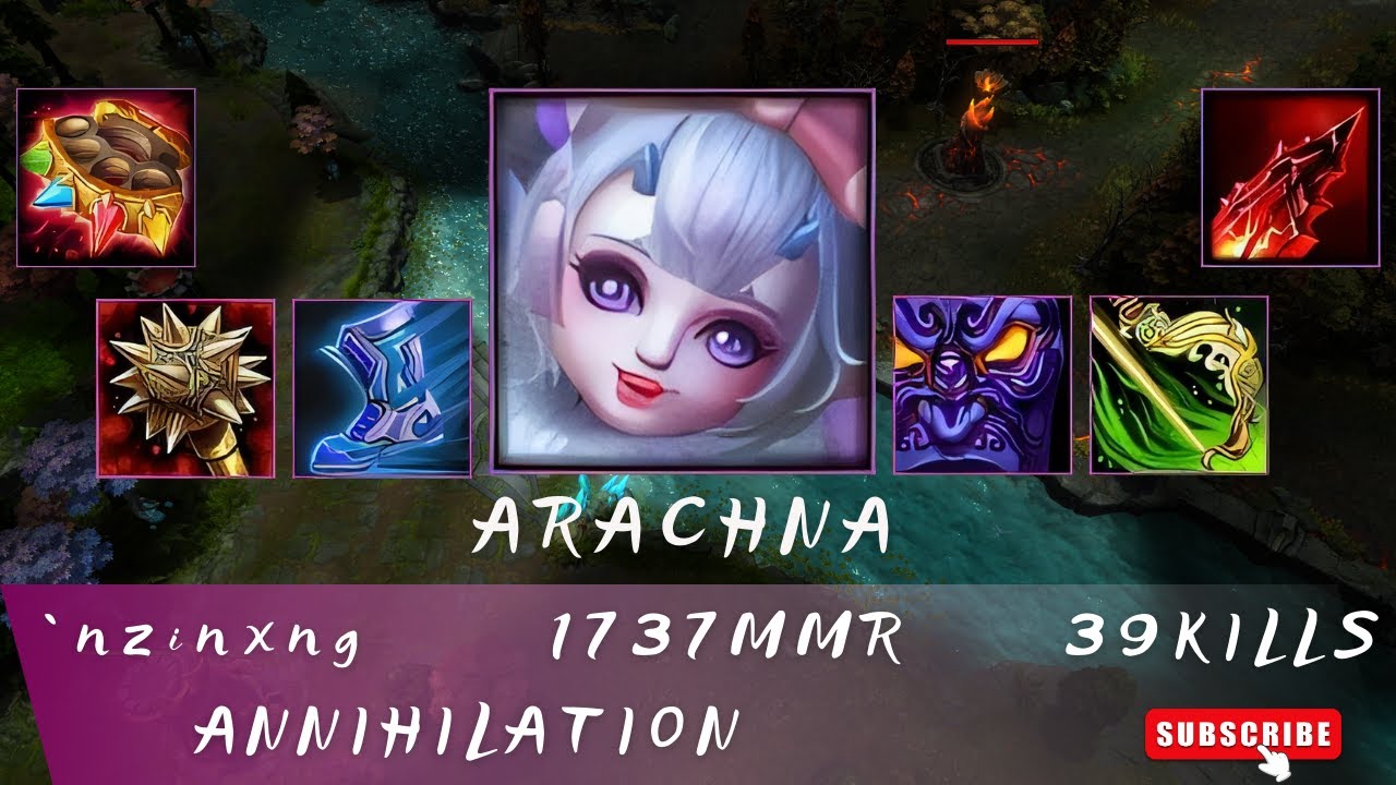 HoN | Mid Wars | Arachna | `nzinxng | 1737 MMR