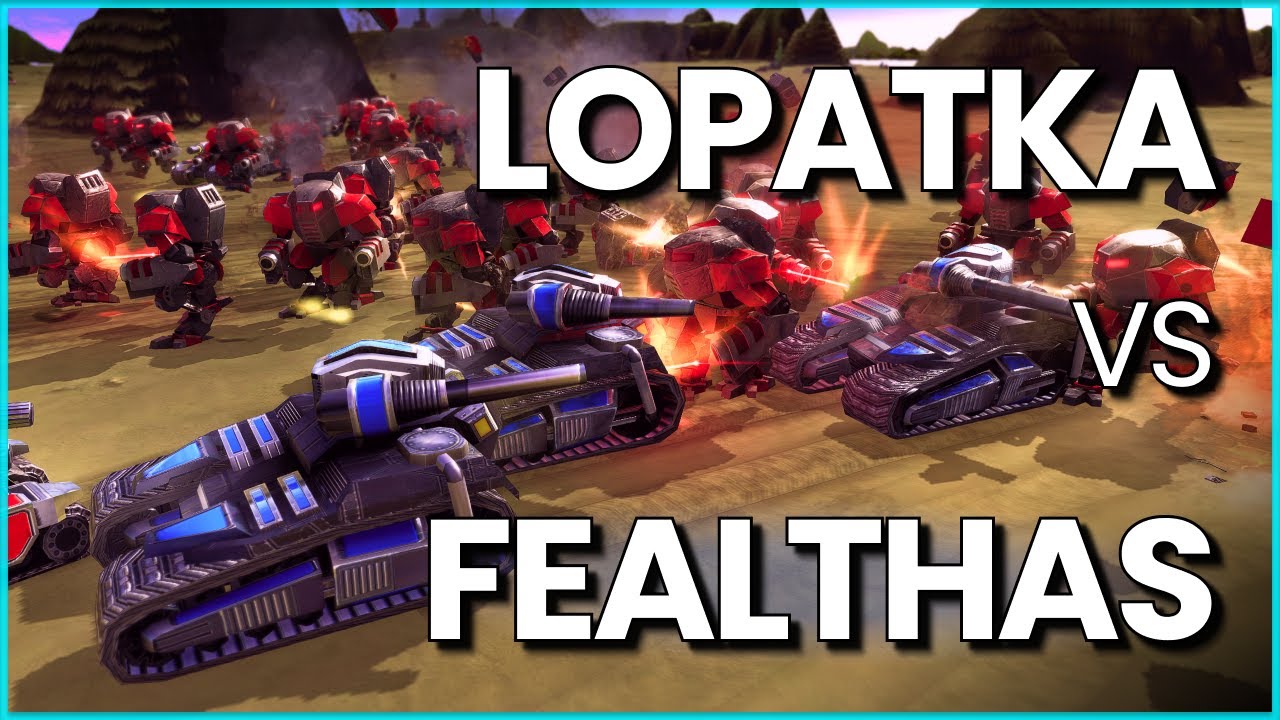 PRO_Lopatka vs Fealthas- 1v1 Beyond All Reason Cast