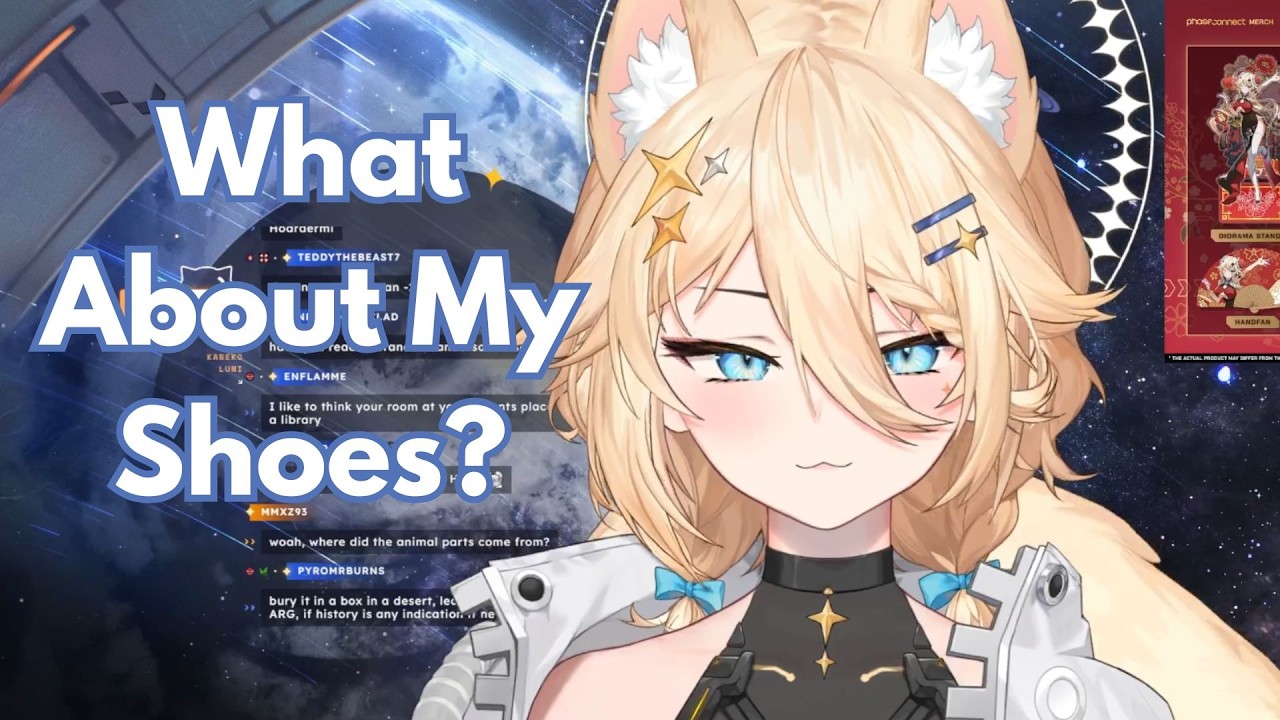 Lumi's Chat Goes Wild Over Her Shoes