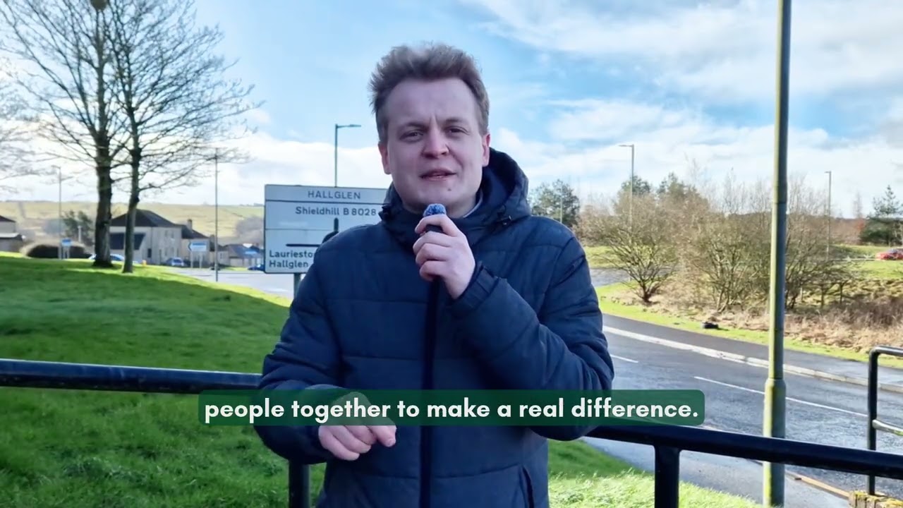 Lead £20m Investment for The Braes & Hallglen | Euan Stainbank MP