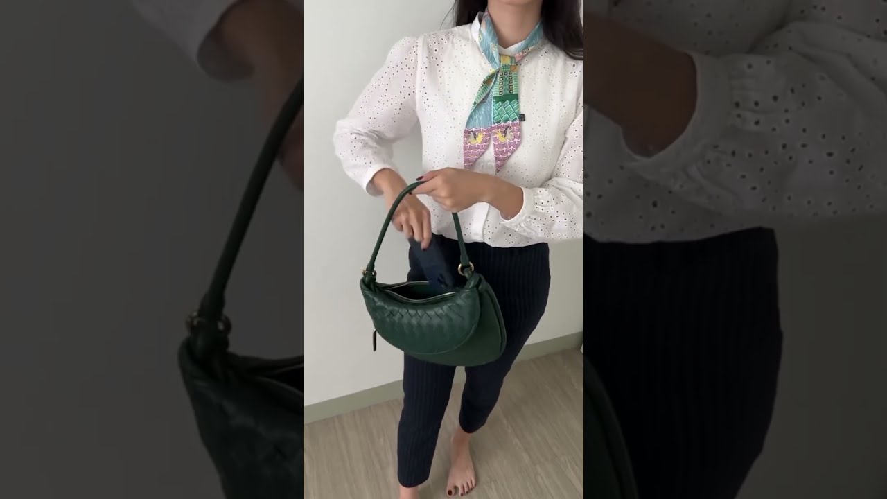 Сумка через плечо Bottega Veneta Gemelli из кожи intrecciato.