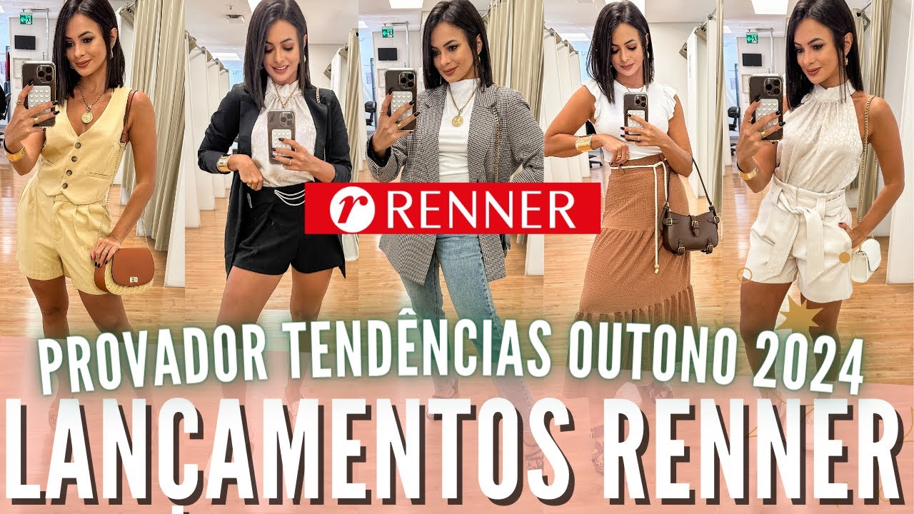 LANÇAMENTOS OUTONO RENNER 2024 com 15% OFF hoje ✨- Looks preview Inverno 🙀 cupom: THAMARANOAPP