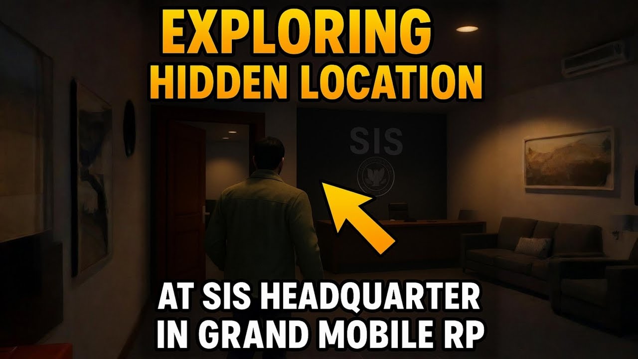 Exploring hidden location at SIS HEADQUARTER | Grand mobile rp life simulator #videofeed #video