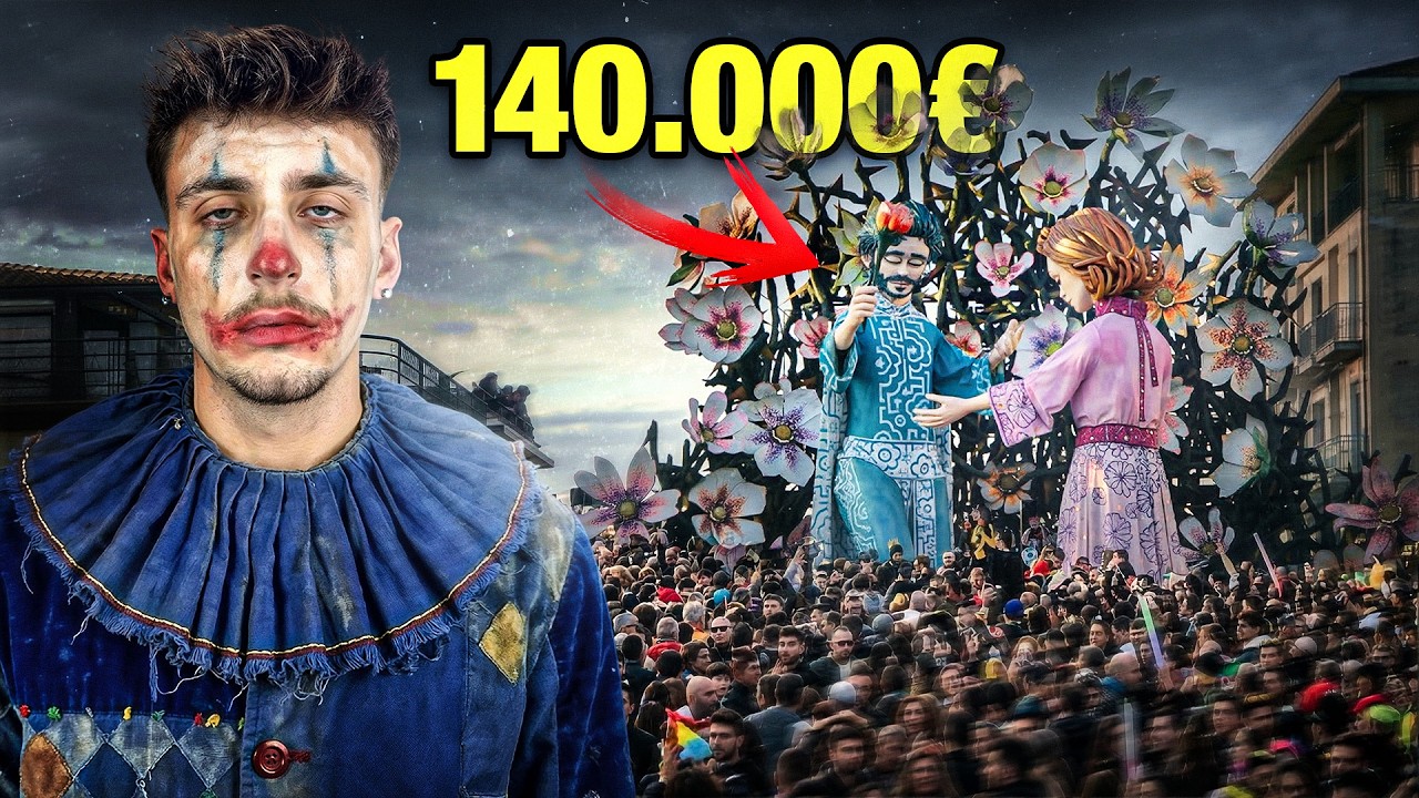 Questa &egrave; la DURA VITA di un CARRISTA a VIAREGGIO