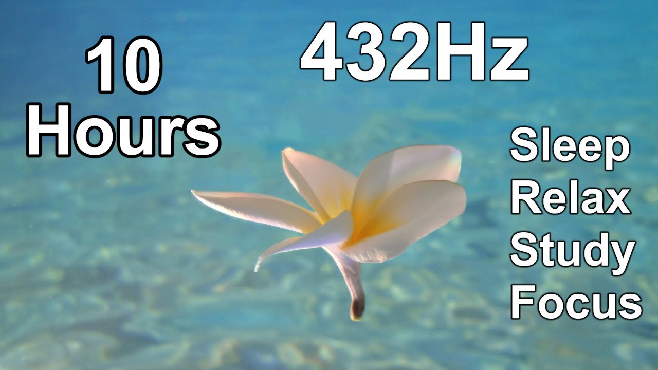 Sleep Music  (10 Hours) - Healing 432 Hz Delta Waves Deep Sleep - Study Music (No Midroll Ads)
