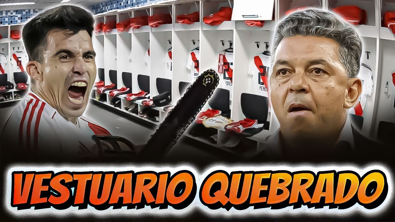 VESTUARIO QUEBRADO y ACUÑA el VERDUGO de GALLARDO en RIVER: ESTALLÓ la INTERNA (ARMANI APUNTADO)