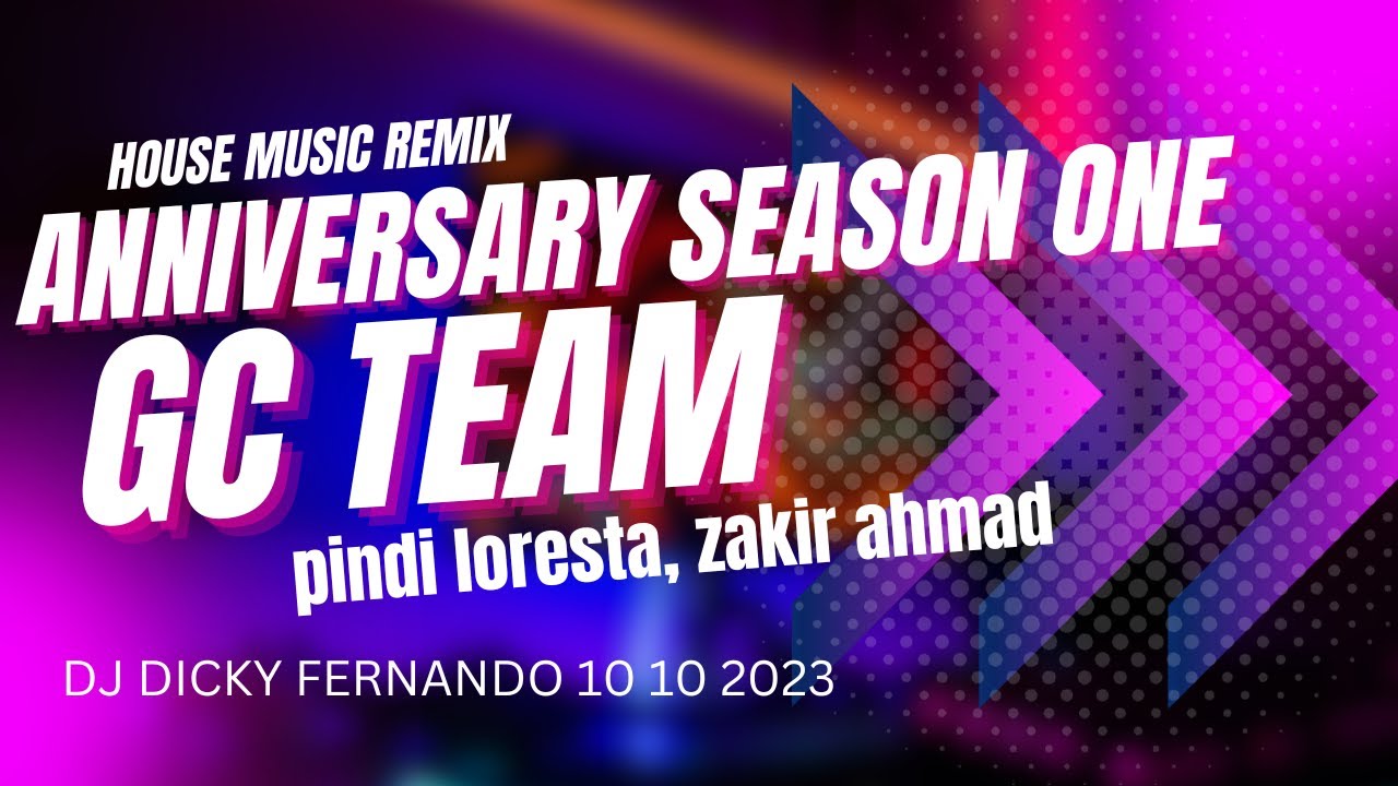 REMIX TERBARU, DJ DICKY FERNANDO 10 10 2023 HARI JADI PERSAHABATAN GC TEAM PINDI LORESTA,ZAKIR AHMAD