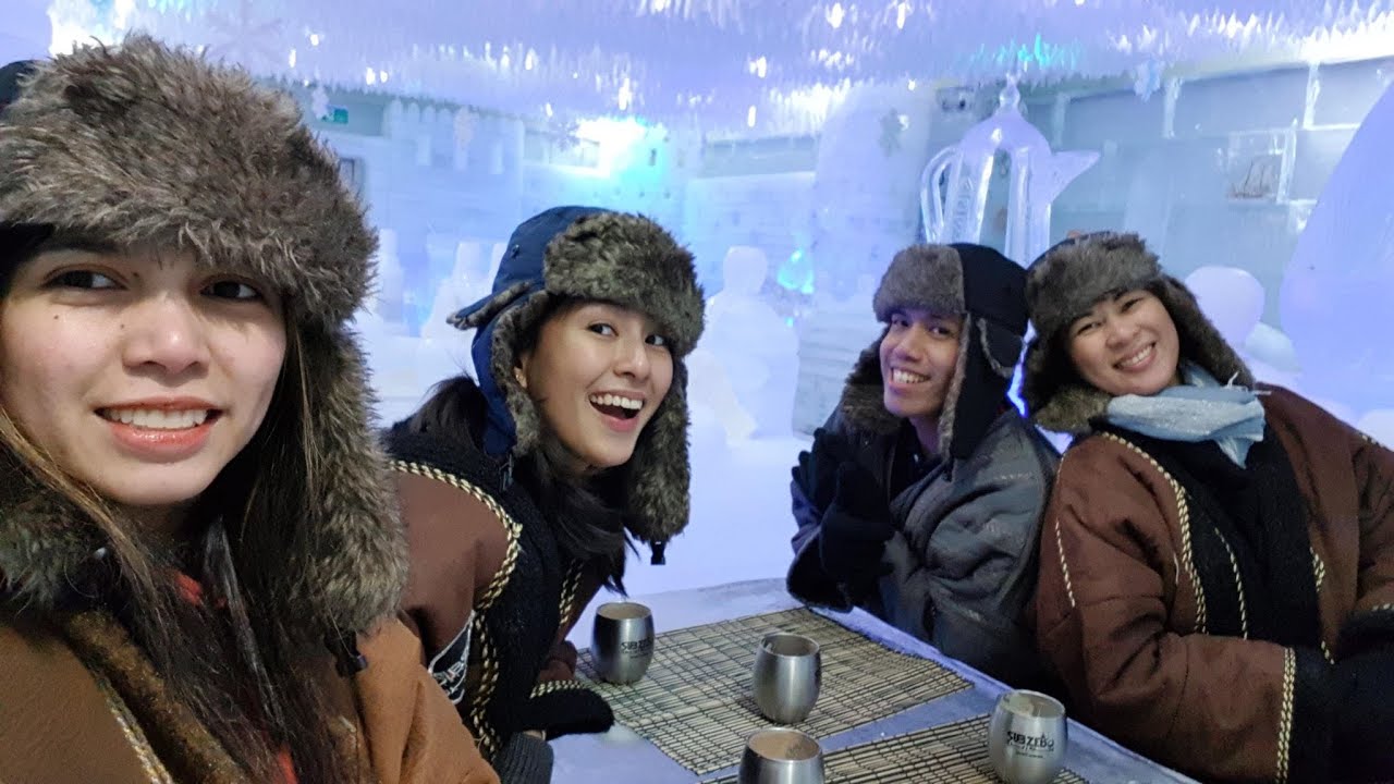 SubZero Cafe Ice Lounge | Pearl Doha, Qatar Snow Ice in Dunes