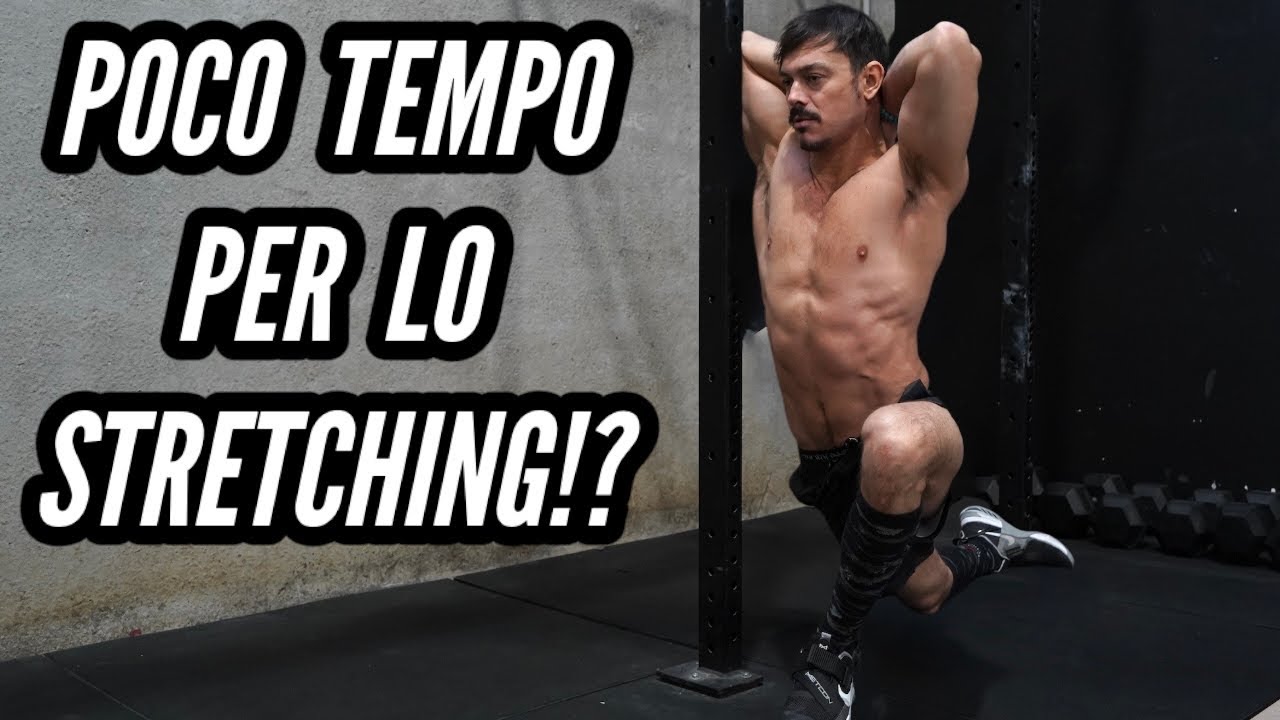 POCO TEMPO PER LO STRETCHING? FAI QUESTO! Little time for stretching!? Do This! #stretching