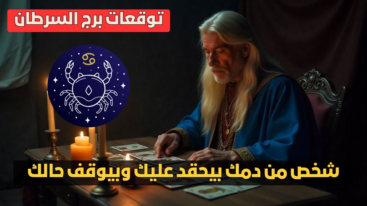 توقعات برج السرطان ♋️ امرأة قريبة منك بتسحب طاقتك وبتدمر رزقك 🐍 السحر سبب تأخر زواجك 💍