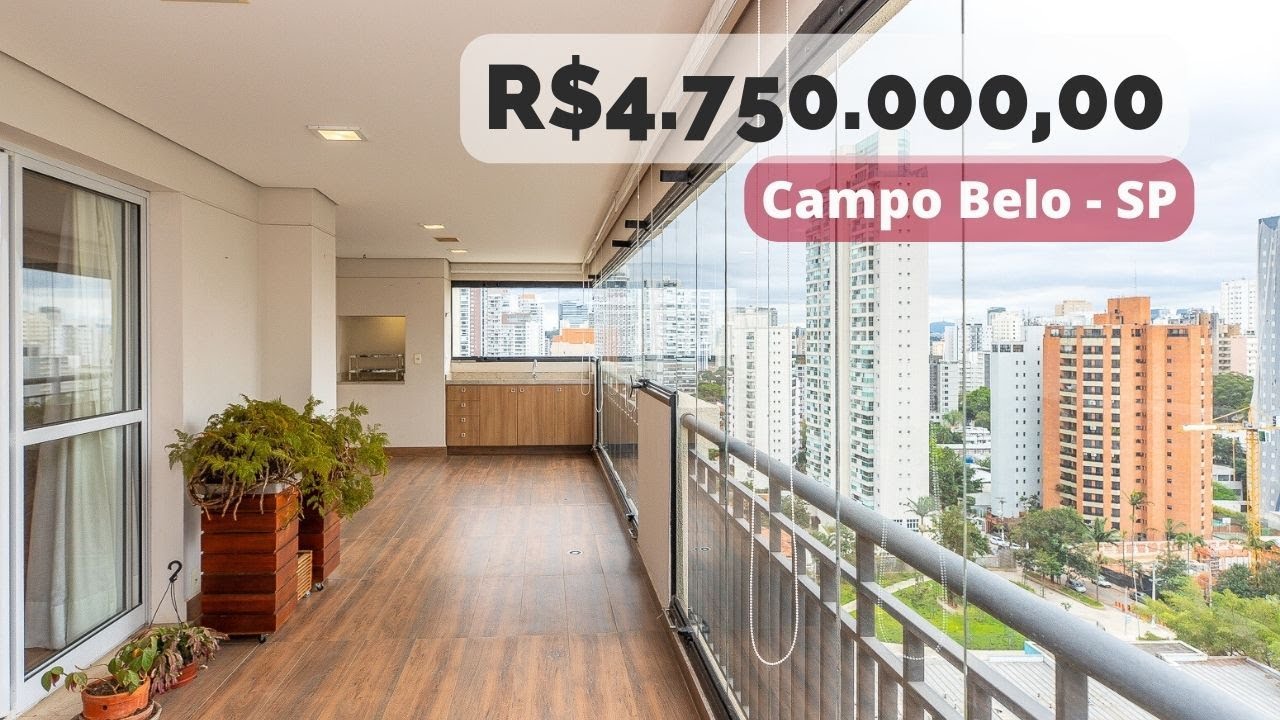 Apartamento Alto Padrão Campo Belo 3 suítes