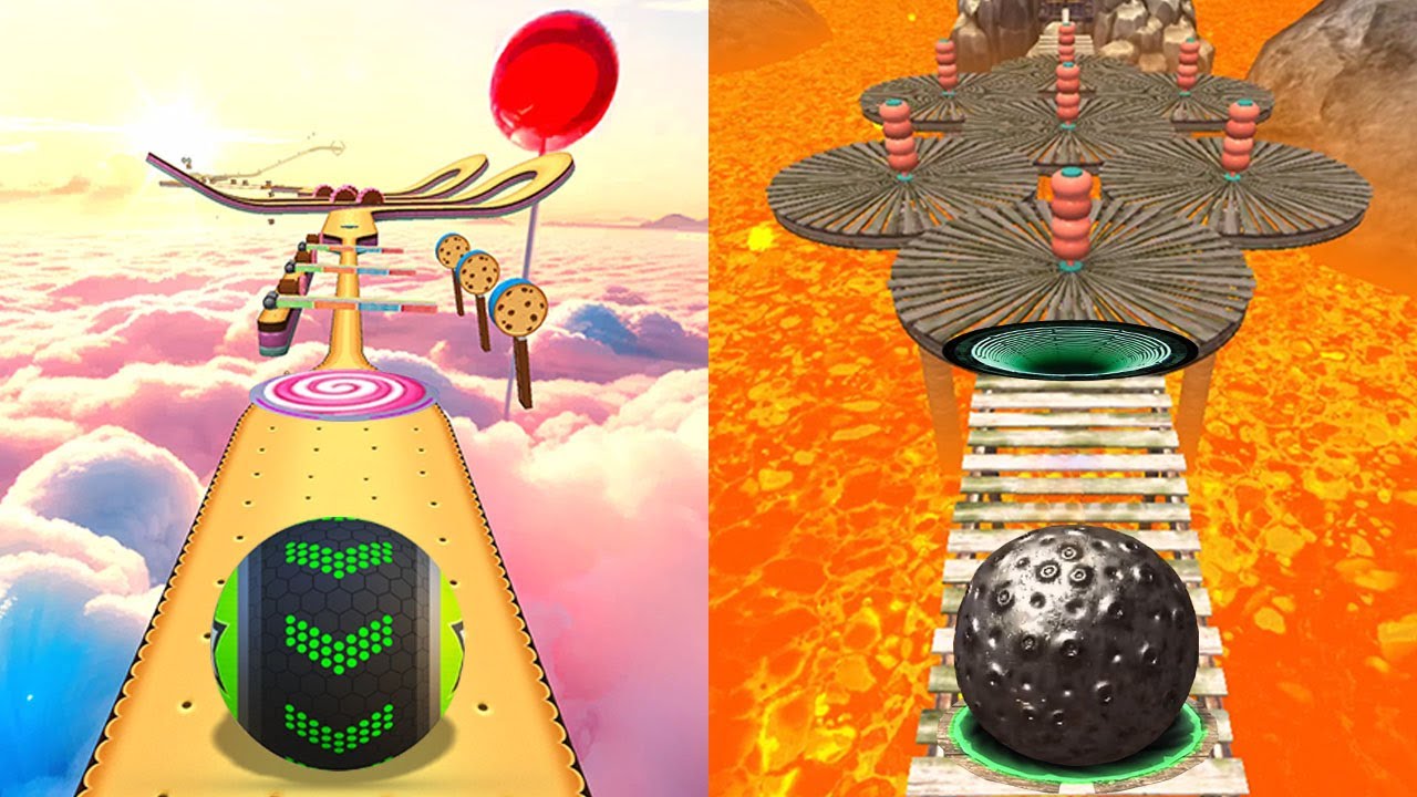 🛑 Going Balls VS Rollance Adventure Ball, Temple Rolling Balls, Rolling Balance Ball, Action Balls