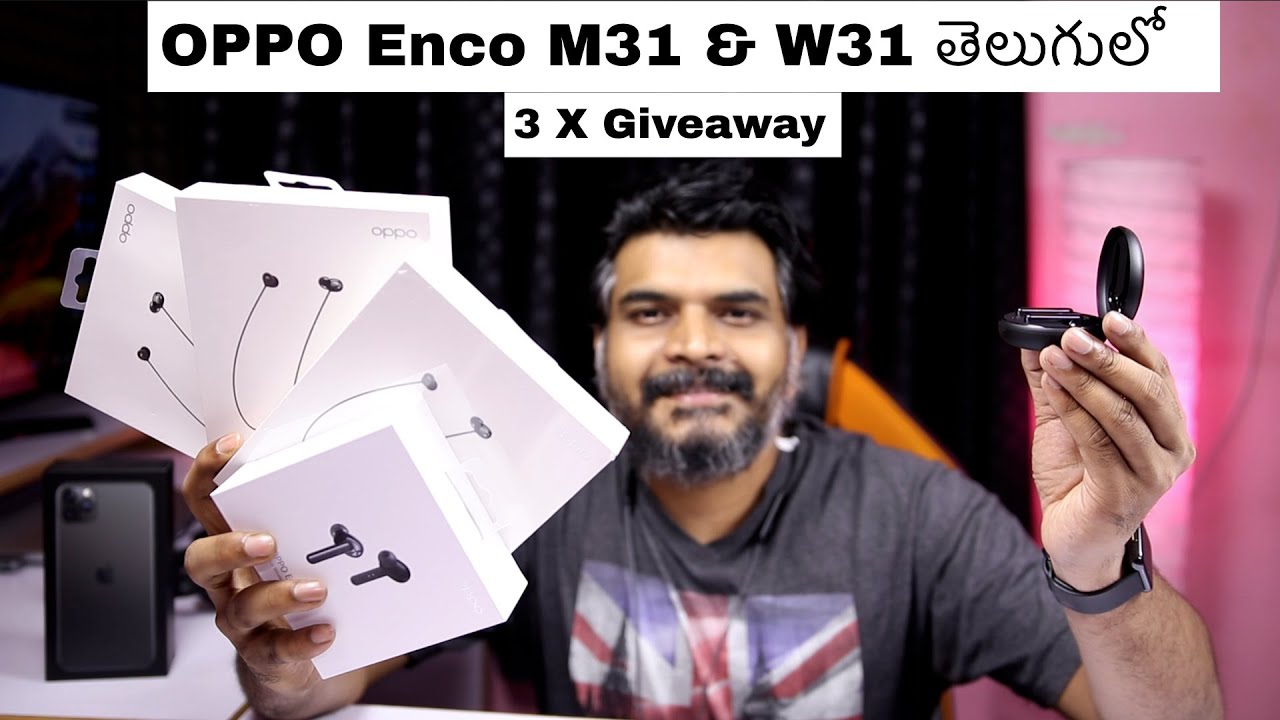 OPPO ENCO M31 & W31 Unboxing & Impressions ll in Telugu ll