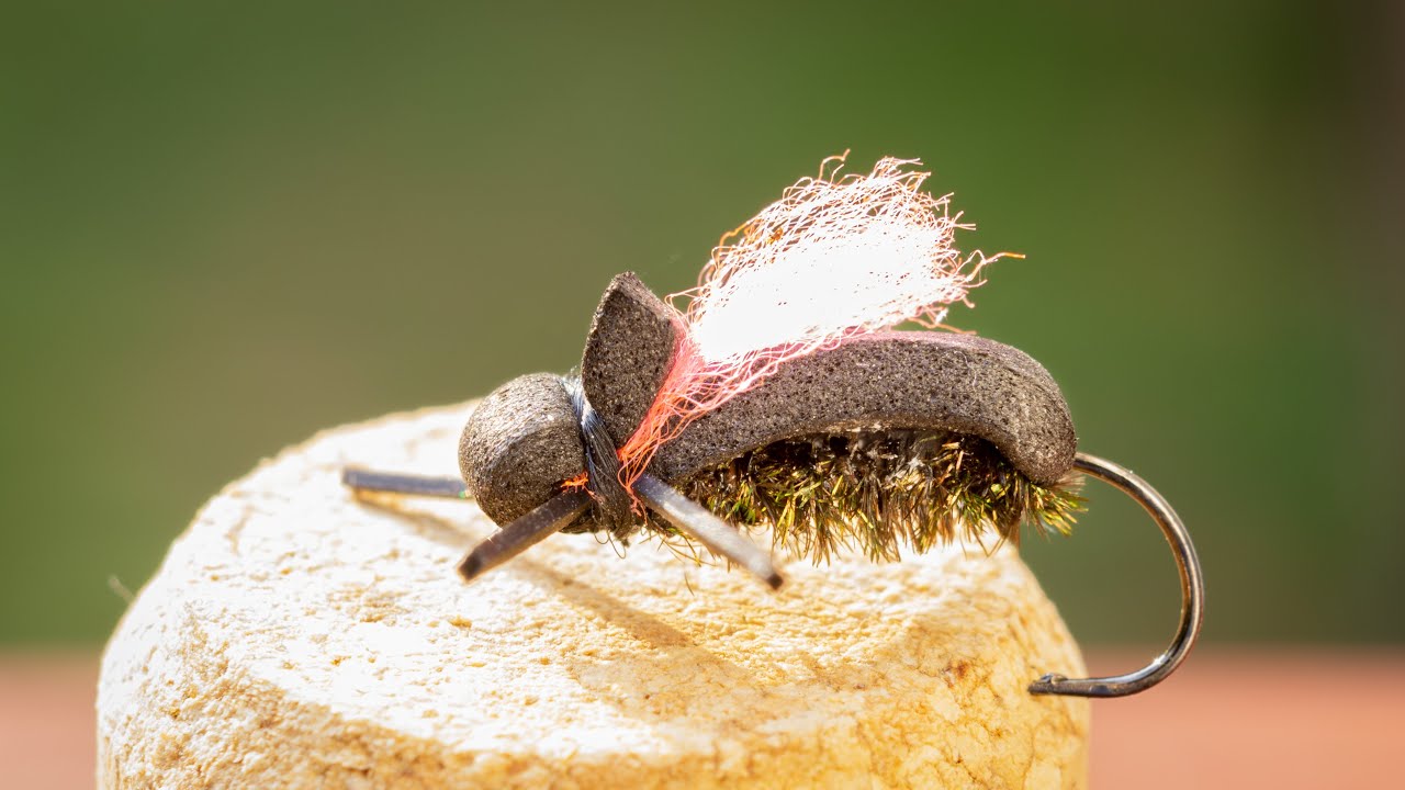 Beginner Fly Tying Series:  Foam Beatle