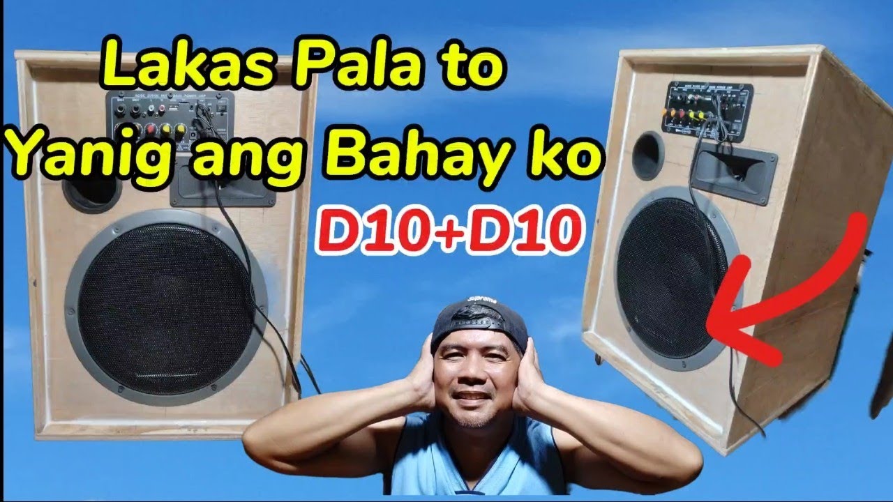 ASSEMBLING PORTABLE MINI KARAOKE (D10 SPEAKER +D10 MINI AMP@novsaitv9023