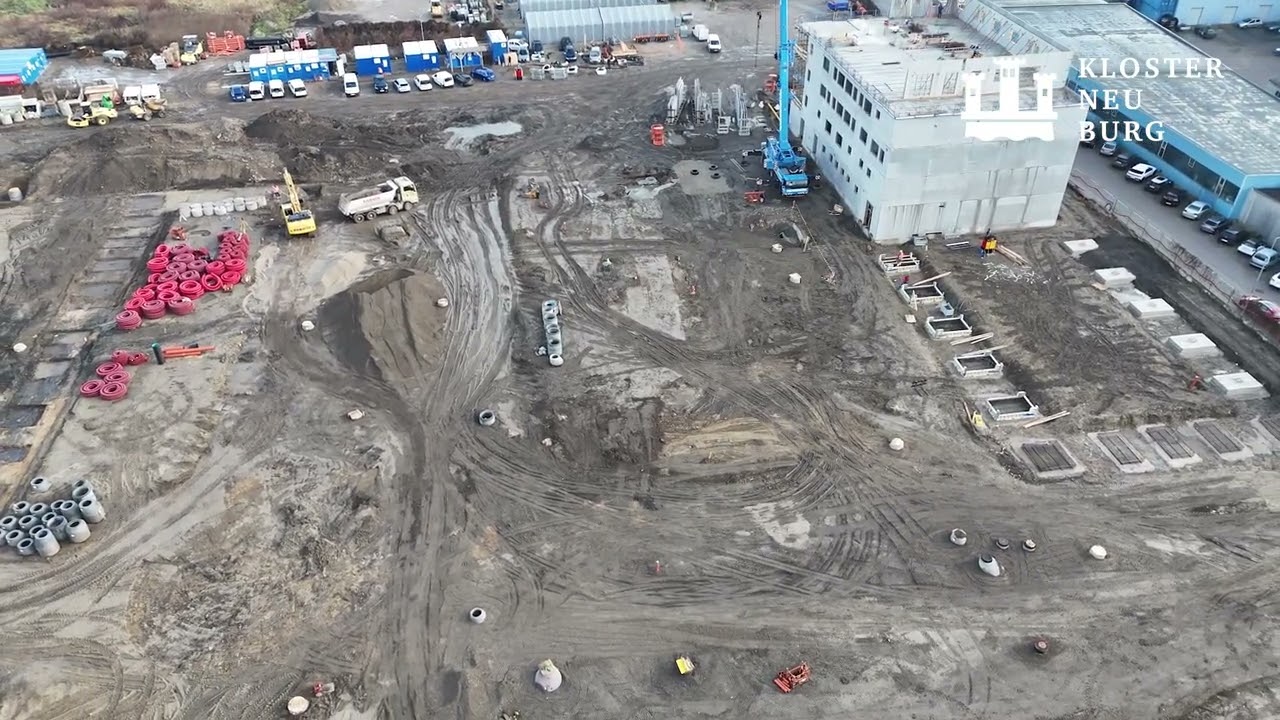 Bauabteilung und neuer Wirtschaftshof