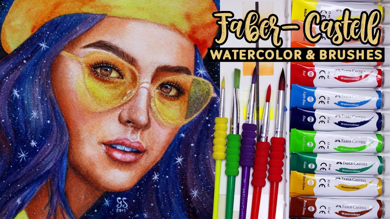 Faber-Castell 12 Watercolors & Soft Touch Brushes Review | Liza Soberano | Philippines