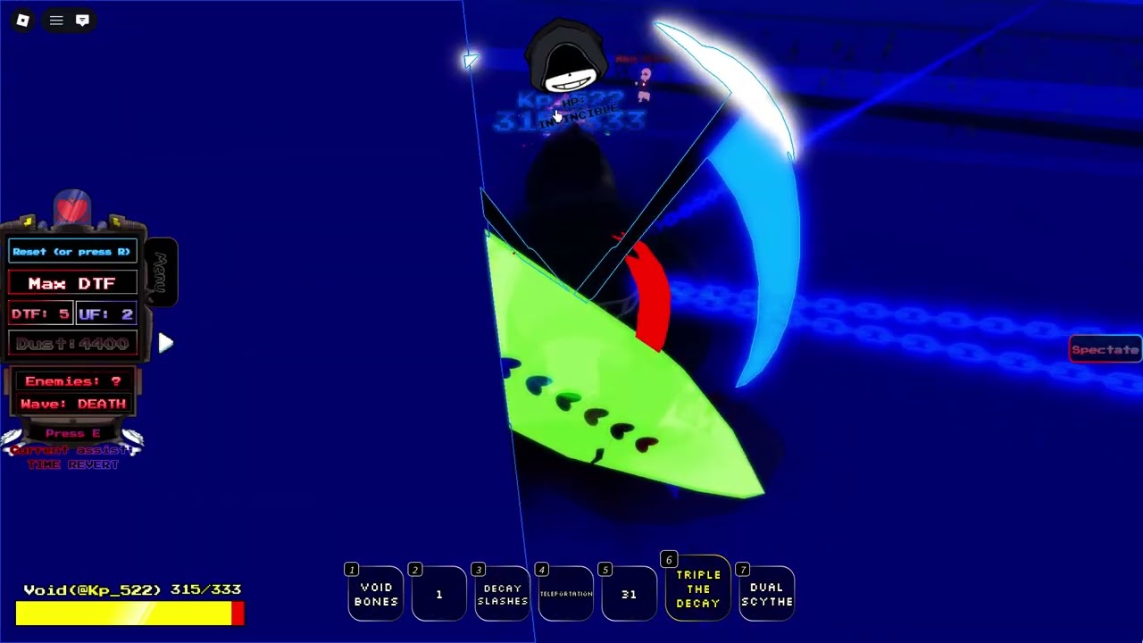 ReaperEzTale Rush defeat [Sans Funny Boss Rush]