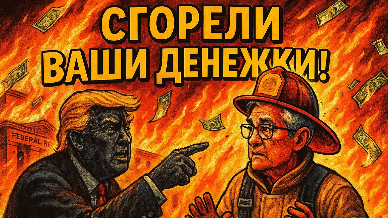 Шокирующий Обвал Финансовых Рынков - Что Дальше? #акции #доллар #биткоин