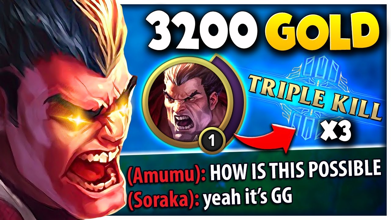 LEVEL 1 DARIUS gets 3200 GOLD... What happens next? 😱😱