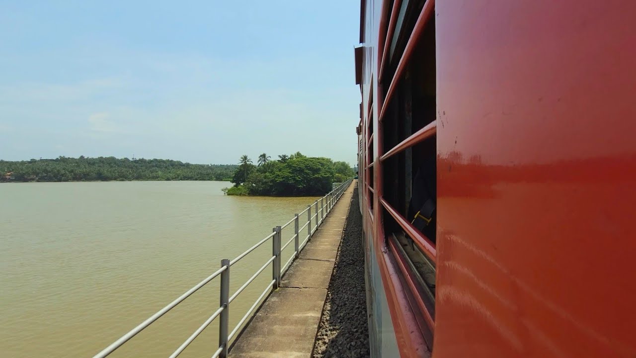 High Speed Nonstop Diesel Run With LHB Track Sounds - 64 Km in 42 Minutes - Kasaragod To Payangadi