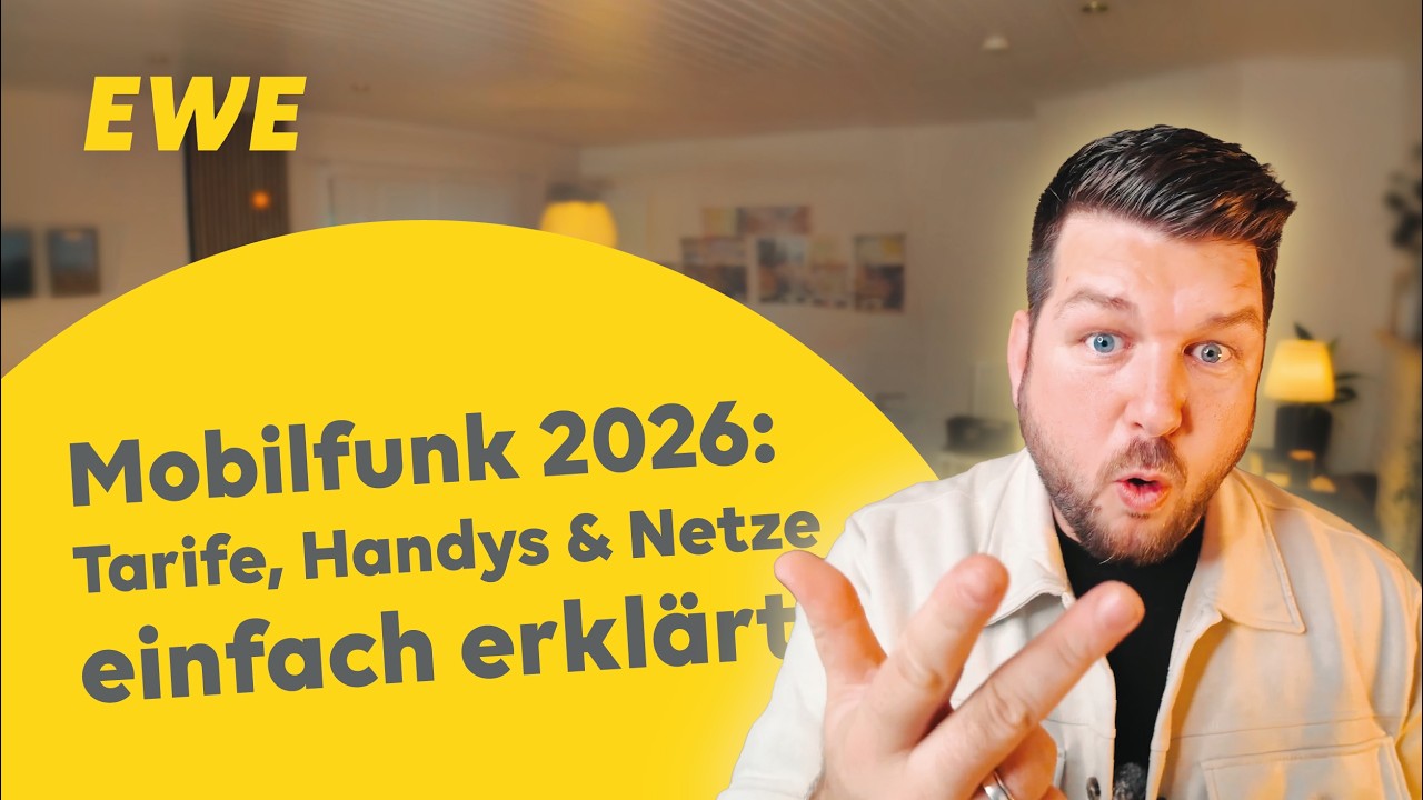 Mobilfunk 2026: Tarife, Handys und Netze einfach erkl&auml;rt