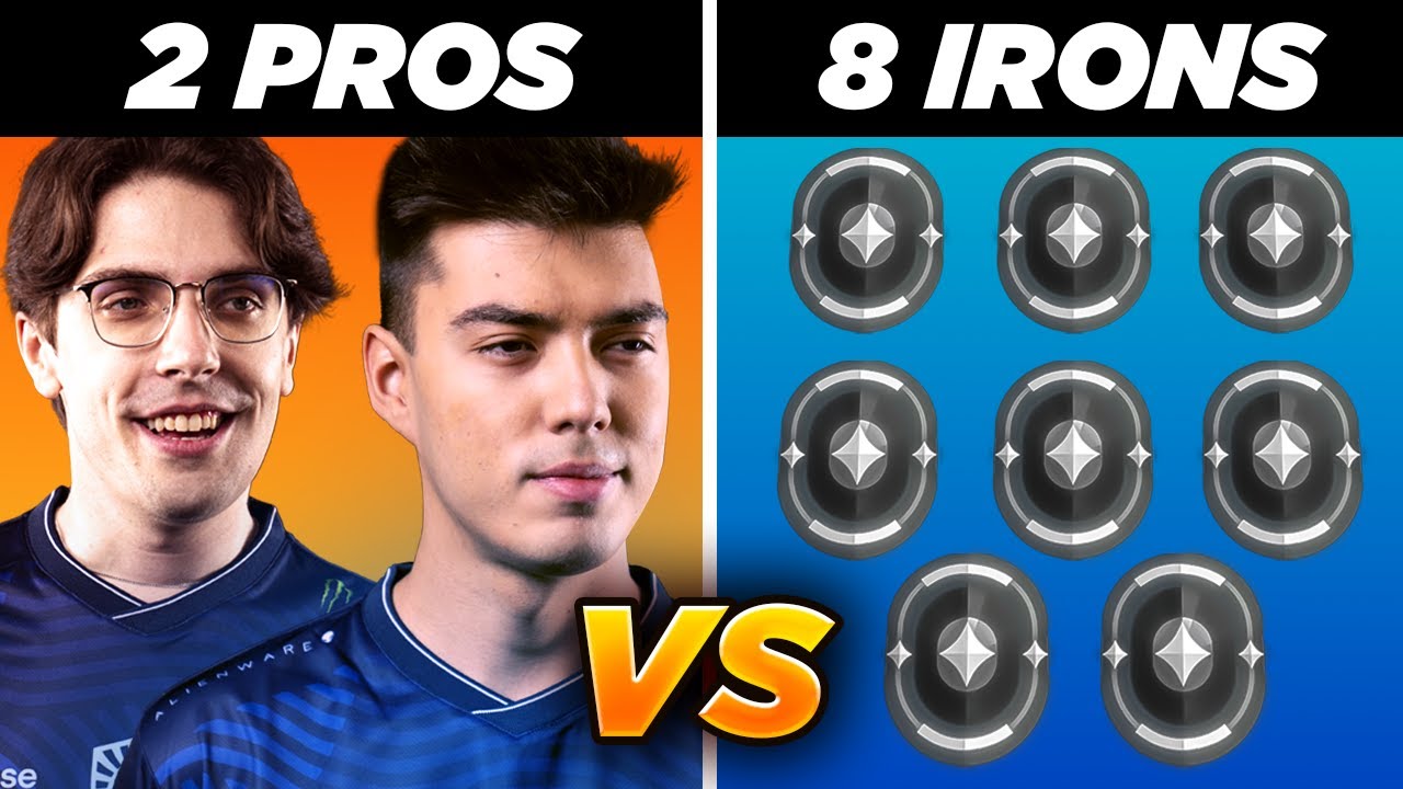 2 Pros vs 8 Irons (Impossible VALORANT Challenge)