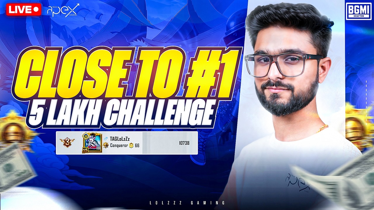 CLOSE TO #1 | CONQUEROR OR WHAT | @LoLzZzGaming