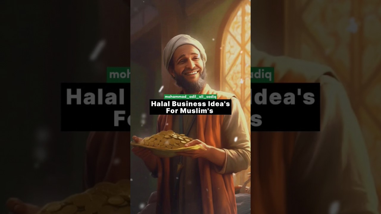 Halal Business Idea's For Muslim's, #islam #muslim #islamicpost