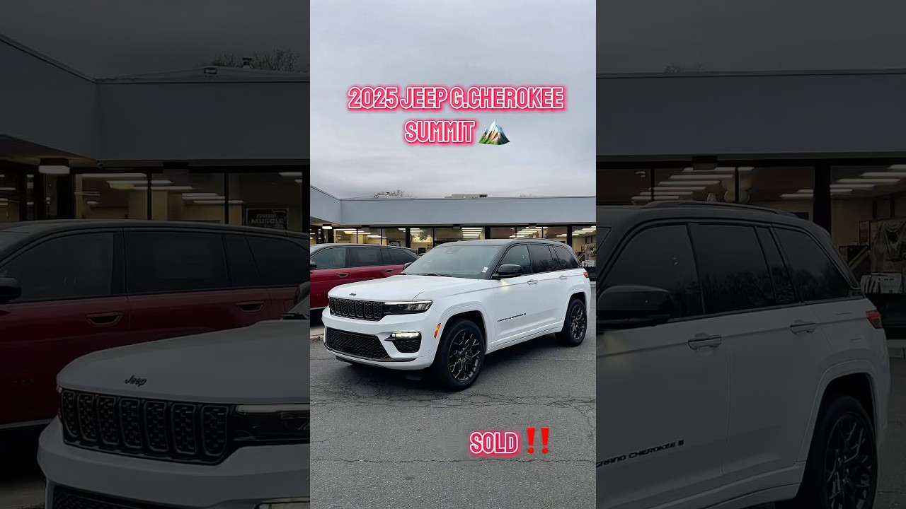NEW CAR ALERT‼️ 2025 JEEP GRAND CHEROKEE SUMMIT FULLY LOADED #new #car #suv #jeeps #cdjr