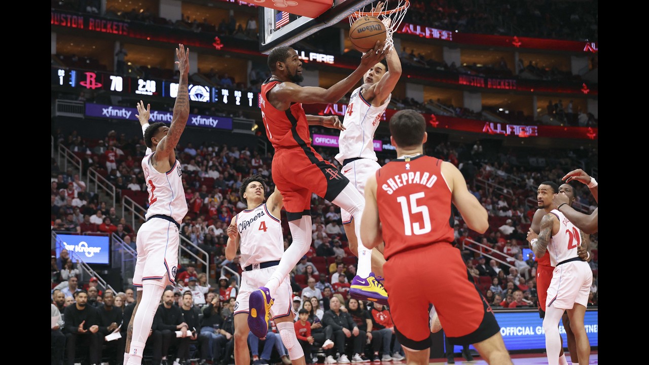 Выход из уныния: «Хьюстон Рокетс» победили «Лос-Анджелес Клипперс».