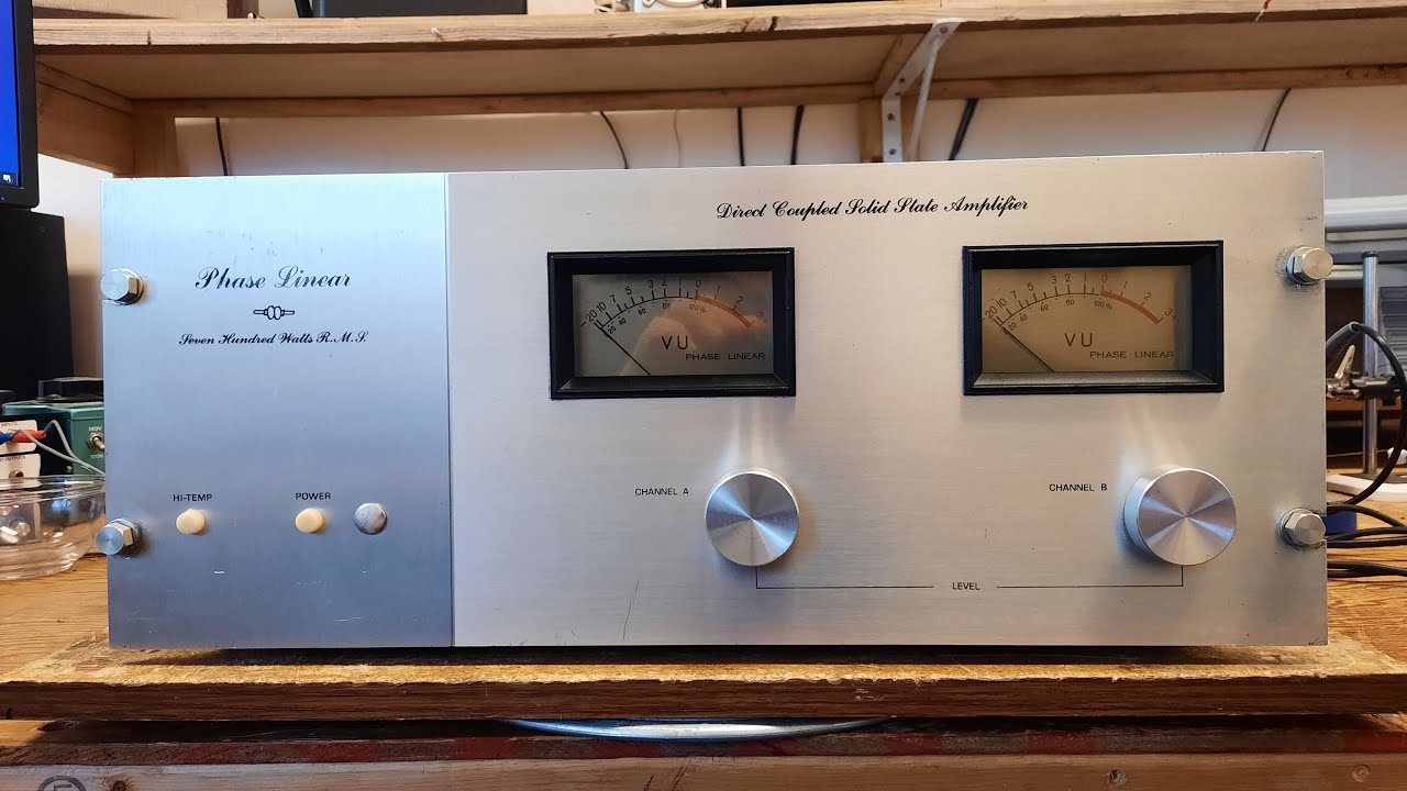 Phase Linear 700 Complete Rebuild And Upgrade, Part 1
