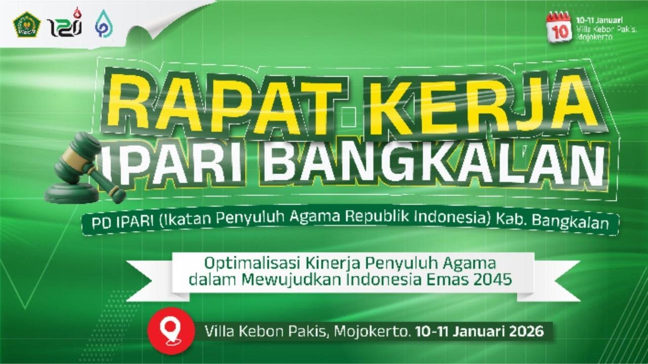 Rapat Kerja IPARI Kabupaten Bangkalan 2026