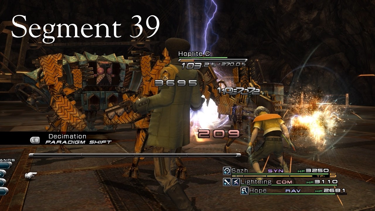 Final Fantasy XIII Hard Mode Segment 39