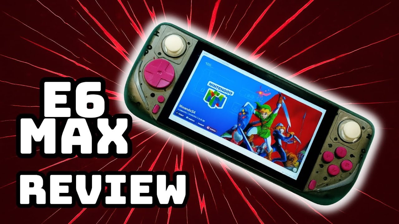 E6 Max GameMT: Análise Completa Do Melhor Console Portátil Barato Com Android
