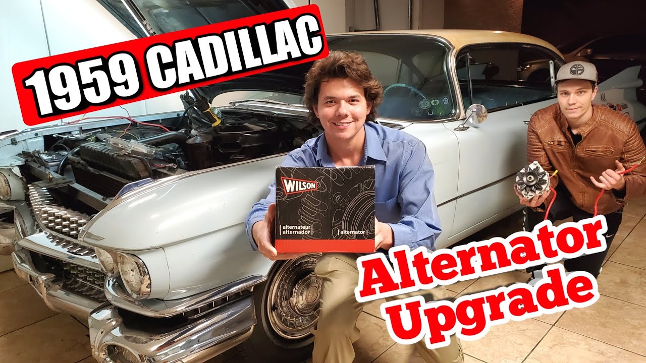 1959 Cadillac Alternator Upgrade Installation