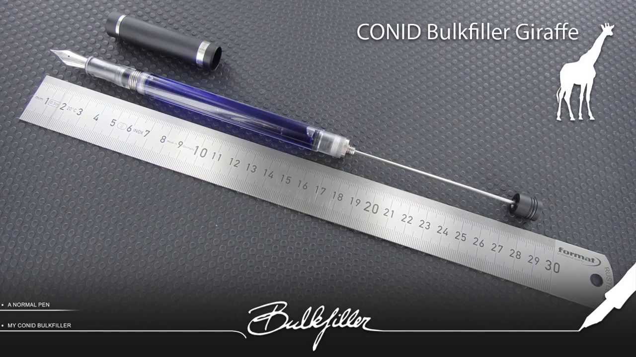 The CONID Bulkfiller Giraffe -- What's the volume?