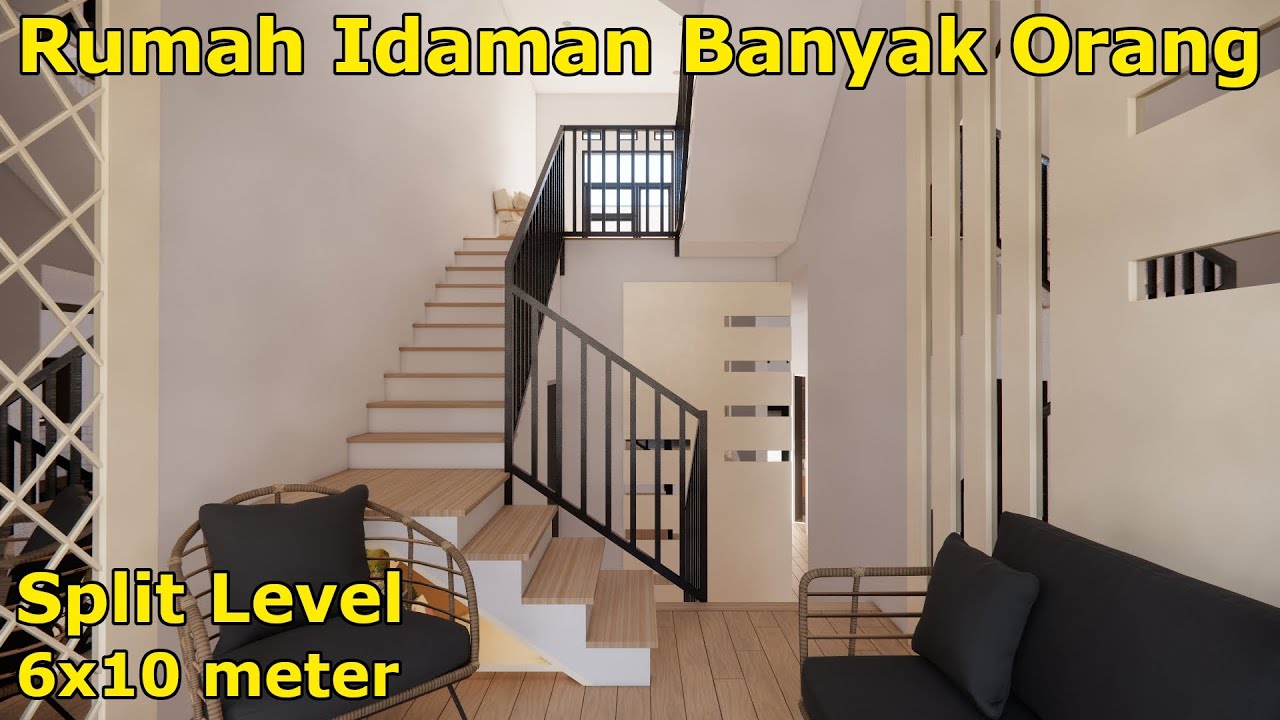 Rumah Split Level Ini Idaman Banyak Orang