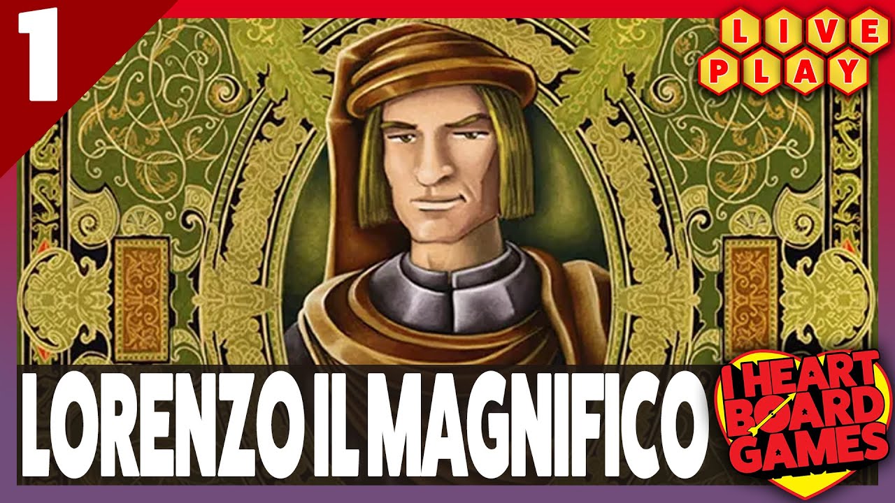 Lorenzo Il Magnifico, 3p playthrough | Live Play Session 1