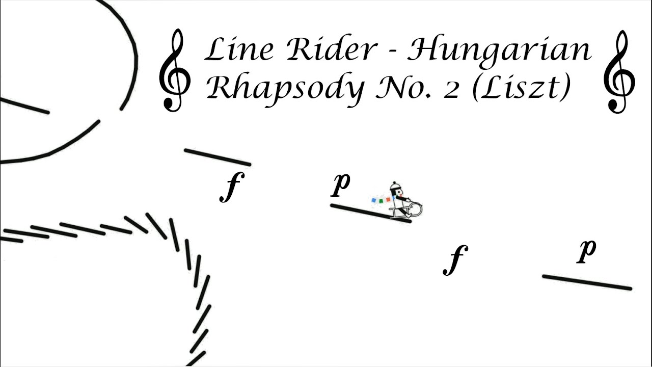 Line Rider #8 - Hungarian Rhapsody No. 2 (Liszt)