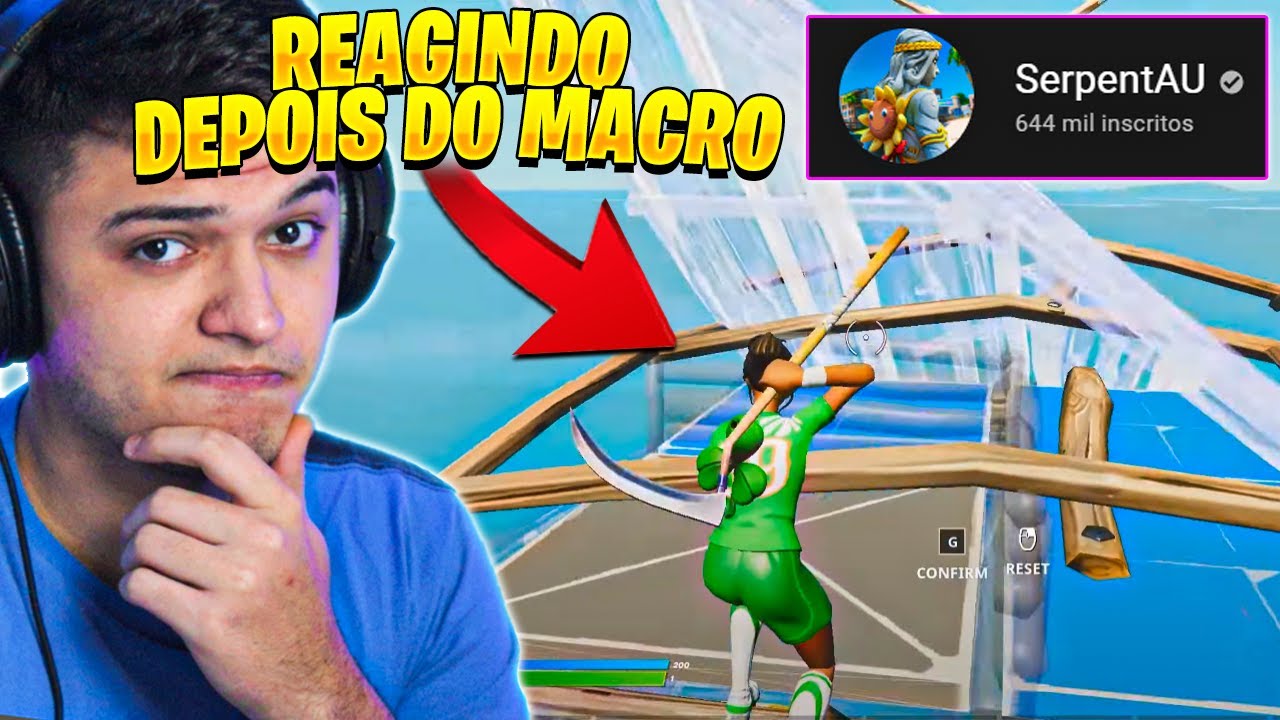 SerpentAU DEPOIS DO MACRO! AINDA JOGA BEM? REAGINDO AOS VIDEOS ATUAIS DELE!