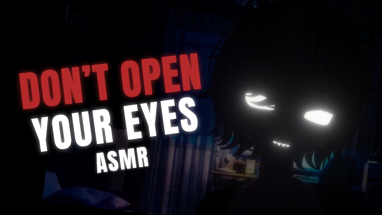 ASMR 🌙 SLEEP PARALYSIS DEMON whispers in your ear | F4A, horror, layered sounds