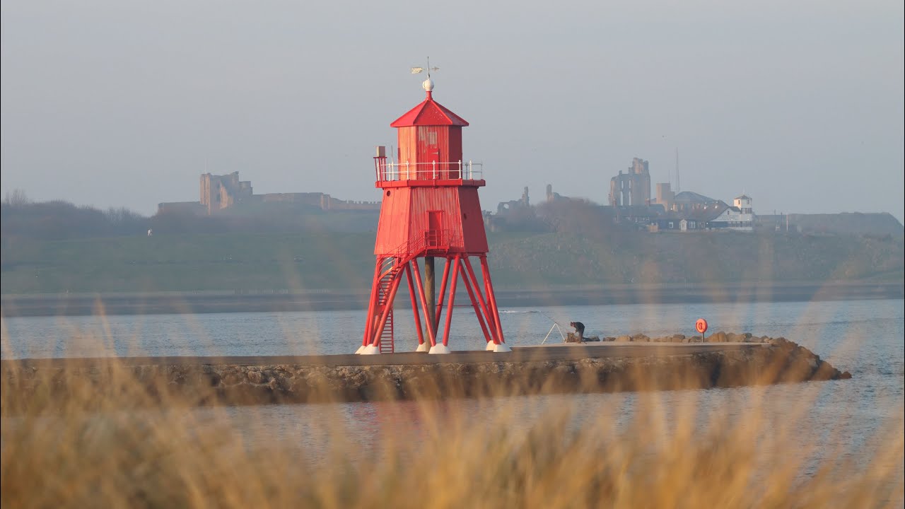 South Shields drone shot
