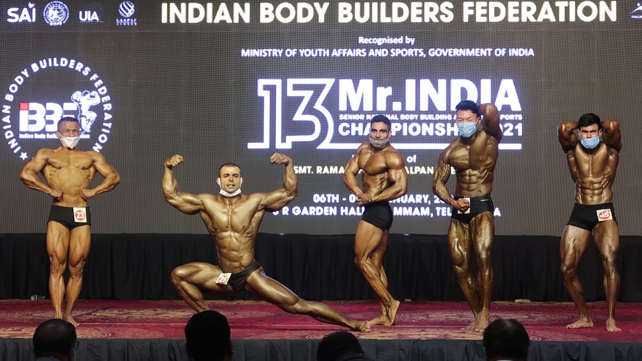 MR.INDIA Man's Athletic Physique 2022 Bodybuilding Competition