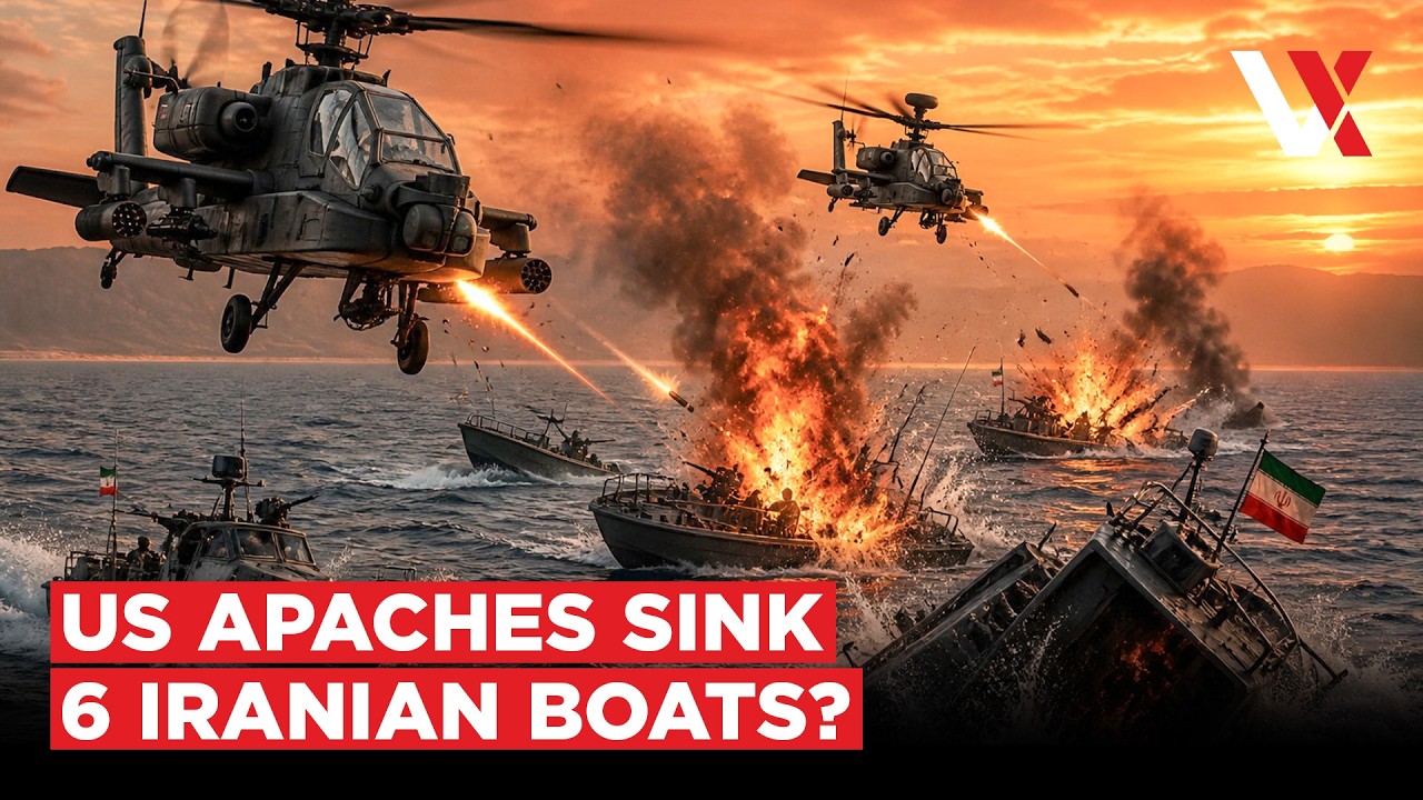 Iran Slams &ldquo;Fake News&rdquo; As US Claims Apaches &ldquo;Sank&rdquo; IRGC Boats In Hormuz | VERTEX