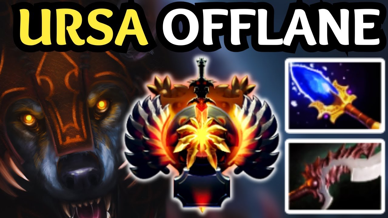 🔥 PURE AGGRESSION 😱 URSA OFFLANE | DOTA 2 🔥