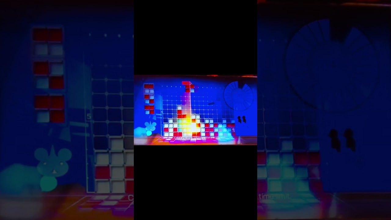Lumines Supernova Game Play Pro Dig Down pt. 1