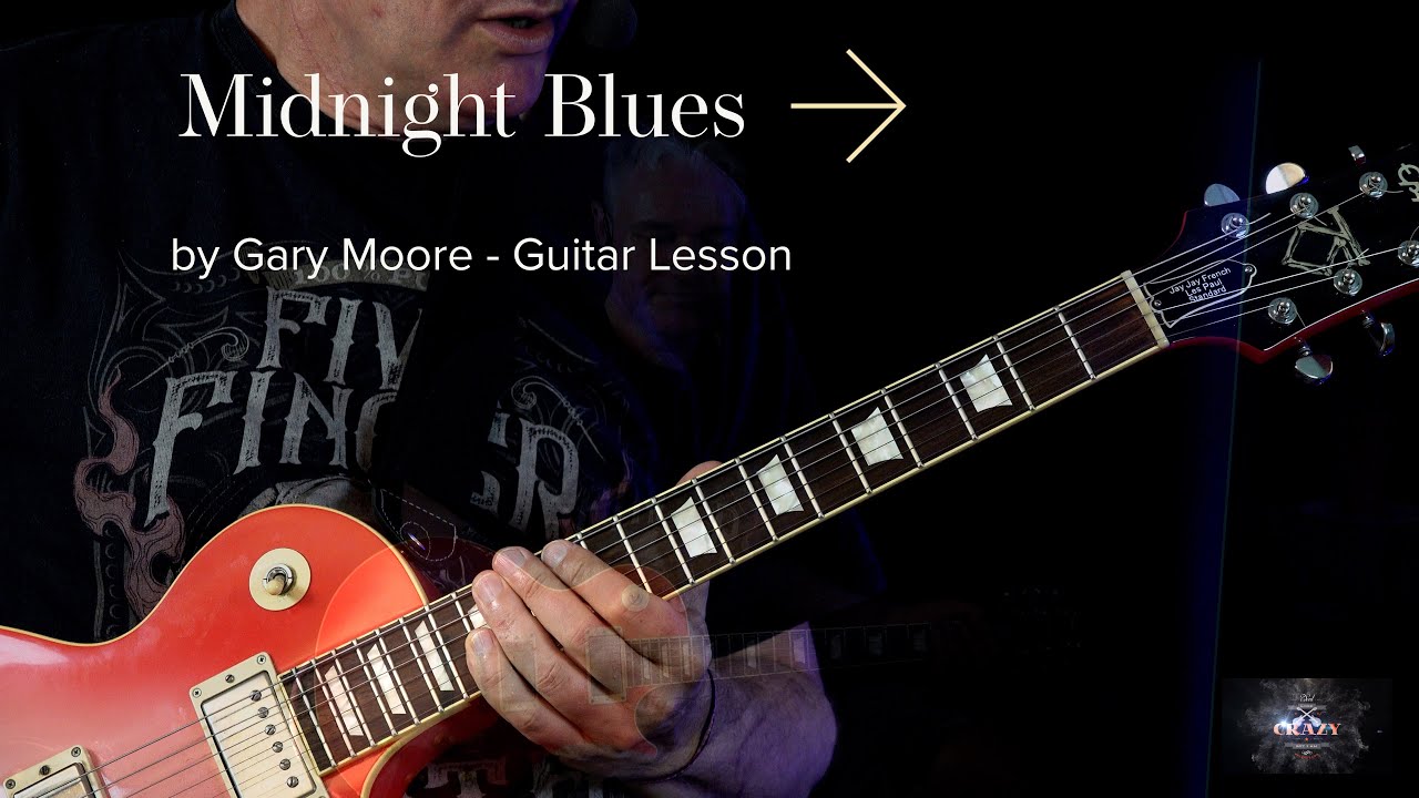 Midnight Blues ( Gary Moore ) - Guitar Lesson