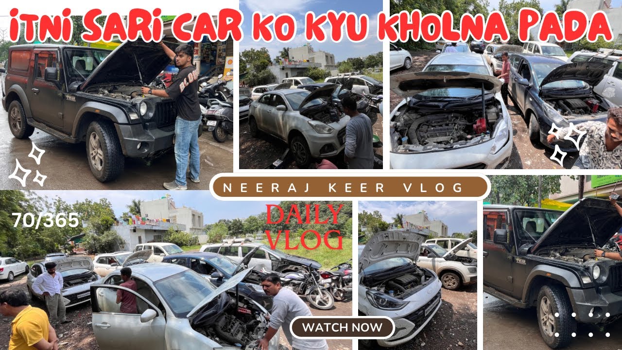 ITNI SARI CAR KO KYU KHOlNA PADA 😱🚗🤔#dailyvlog 